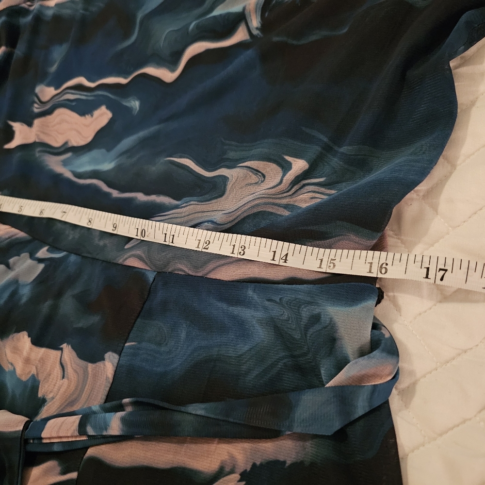 Anne Klein Paint Swirl Dress - Picture 6 of 9